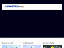 Tablet Screenshot of jmillerelectric.net